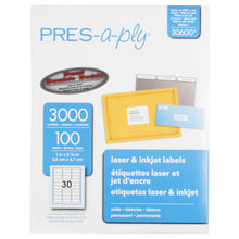 Load image into Gallery viewer, Avery® 30600 - PRES-a-ply™ Address Labels, 1&quot; x 2-5/8