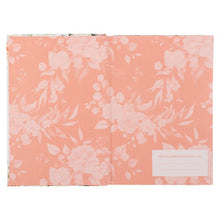 Load image into Gallery viewer, 2023 I Know the Plans Blush Pink Floral Quarter-bound Hardcover Daily Planner - Jeremiah 29:11