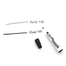 Load image into Gallery viewer, BAZIC WHITEBOARD MARKERS CHISEL TIP DRY-ERASE BLACK (3/PACK)