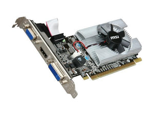 MSI GEFORCE 210 1GB DDR3 64BIT 589MHZ PCI-E 2.0 DVI-I HDMI