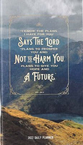 2022 SMALL DAILY PLANNER I KNOW THE PLANS