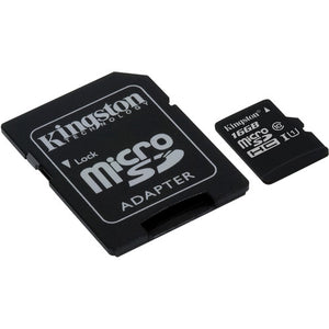 KINGSTON 16GB MICROSDHC CANVAS SELECT 80R CL10 UHS-I CARD