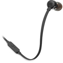 Load image into Gallery viewer, JBL T110 - Earphones with Mic In-Ear Wired 3.5MM Black