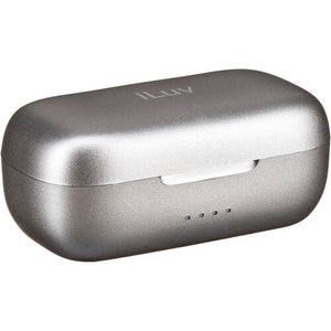 ILUV BUBBLE GUM TRUE WIRELESS AIR - TRUE WIRELESS EARPHONES WITH MIC IN EAR BLUETOOTH NOISE ISOLATING SPACE GRAY
