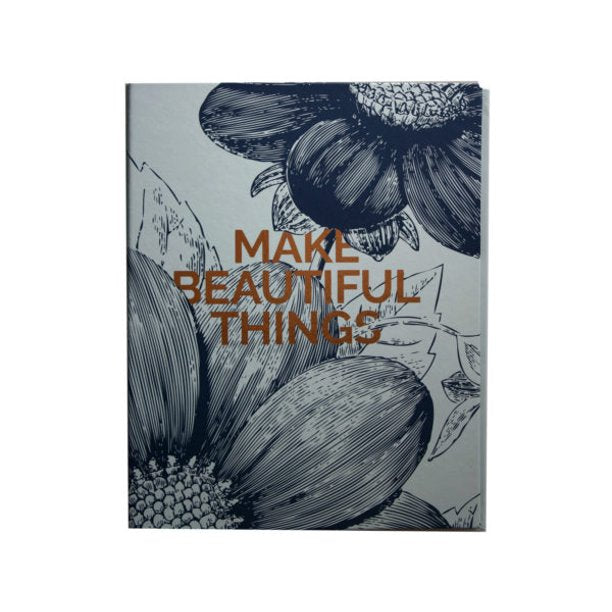 SMALL FLORAL THREE RING BINDER