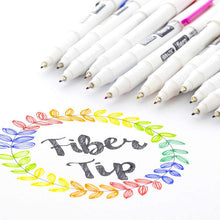 Load image into Gallery viewer, BAZIC FIERO ASSORTED COLOR FIBER TIP FINELINER PEN (4/PACK)
