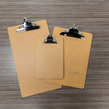 Load image into Gallery viewer, BAZIC Hardboard Clipboard w/ Sturdy Spring Clip - Memo Size
