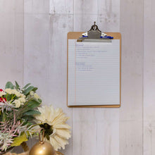 Load image into Gallery viewer, BAZIC Hardboard Clipboard w/ Sturdy Spring Clip - Memo Size