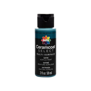 2OZ CERAMCOAT SELECT MULTI-SURFACE ACRYLIC PAINT IN SATIN NORTH SEA