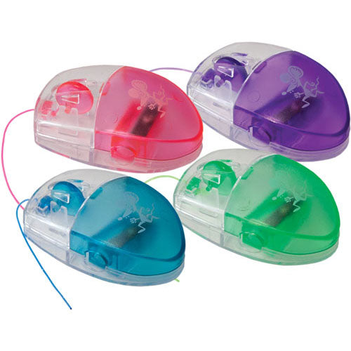 COMPUTER MOUSE-SHAPED PENCIL SHARPENERS SET