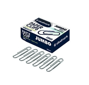 STUDMARK JUMBO SILVER PAPER CLIP