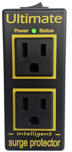 ULTIMATE DIGITAL SURGE FOR APPLIANCES, COMPUTERS ETC. 15A - 2 OUTLETS (PLUG AND PLAY)