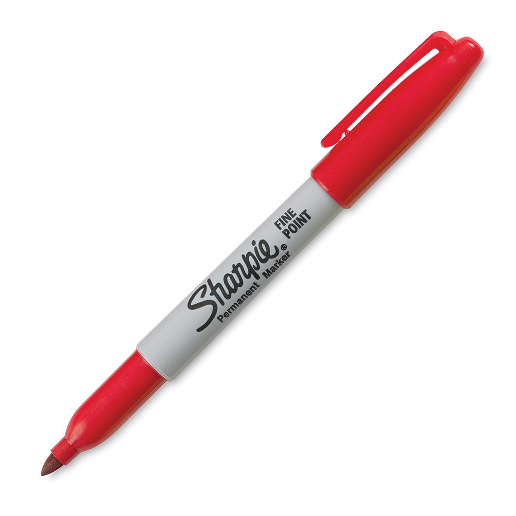SHARPIE FINE RED MARKER