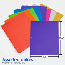 Load image into Gallery viewer, BAZIC 2-Pockets Portfolios - Metallic Color
