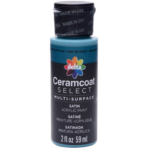 2 O.Z CERAMCOAT SELECT MULTI-SURFACE ACRYLIC PAINT IN NORTH SEA