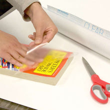 Load image into Gallery viewer, BAZIC Book Cover Clear Self Adhesive 18&quot; X 1.5 Yard