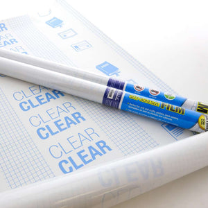 BAZIC Book Cover Clear Self Adhesive 18" X 1.5 Yard