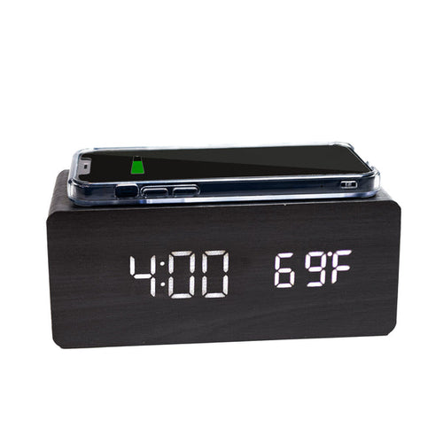 ALARM CLOCK/WIRELESS CHARGING STATION