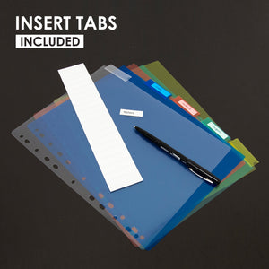BAZIC Dividers w/ 5-Insertable Color Tabs