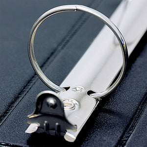 BAZIC 1" BLACK 3-RING VIEW BINDER W/2-POCKET