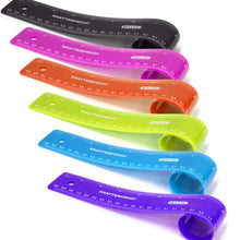 Load image into Gallery viewer, BAZIC Shatterproof Flexible Ruler 12&quot; (30cm)