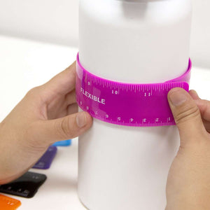 BAZIC Shatterproof Flexible Ruler 12" (30cm)