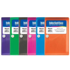 BAZIC 3" * 5" INDEX CARD CASE W/5-TAB