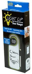 LIGHT UP WRITE YOUR OWN MESSAGE DOOR HANGER