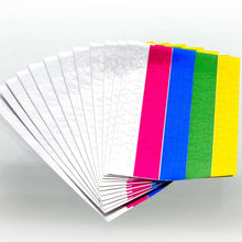 Load image into Gallery viewer, BAZIC ASSORTED COLOR FOIL STAR LABEL 660PK