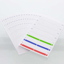 Load image into Gallery viewer, BAZIC ASSORTED COLOR FILE FOLDER LABEL (126/PACK)