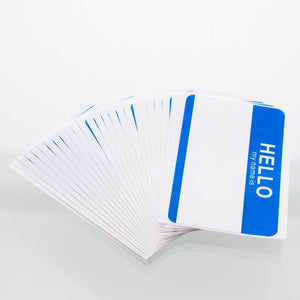 BAZIC "HELLO MY NAME IS" NAME BADGE