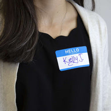 Load image into Gallery viewer, BAZIC &quot;HELLO MY NAME IS&quot; NAME BADGE