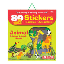 Load image into Gallery viewer, BAZIC Animal Series Assorted Stickers (80/Bag)
