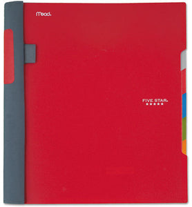 Mead Products 06326 5-Subject Advance Wirebound Notebook College Rule - 200 Sheets