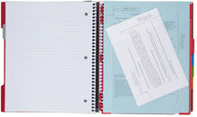 Load image into Gallery viewer, Mead Products 06326 5-Subject Advance Wirebound Notebook College Rule - 200 Sheets