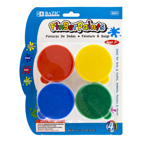 BAZIC 1.35 FL OZ (40ml) 4 COLOR FINGERPAINT
