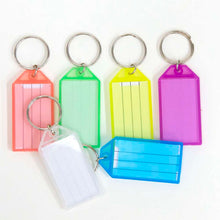 Load image into Gallery viewer, KEY TAG - BAZIC WITH HOLDER &amp; LABEL WINDOW
