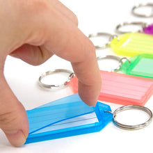 Load image into Gallery viewer, KEY TAG - BAZIC WITH HOLDER &amp; LABEL WINDOW