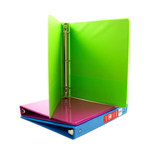 Load image into Gallery viewer, BAZIC 1.5&quot; Fucshia 3-Ring View Binder w/ 2-Pockets