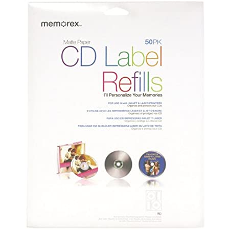 MEMOREX CD 100 WHITE LABEL