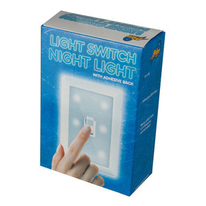 LIGHT SWITCH NIGHT LIGHT WITH ADHESIVE BACK