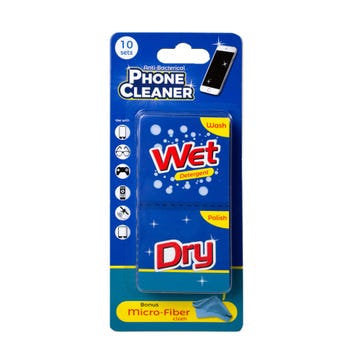 10 PIECE WET AND DRY PHONE CLEANER