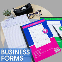 Load image into Gallery viewer, BAZIC 50 SETS 8 3/8&quot; X 10 11/16&quot; 2-PART CARBONLESS ALL PURPOSE ORDER BOOK