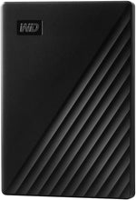 Load image into Gallery viewer, WD MY PASSPORT HARD DRIVE ENCRYPTED 1 TB EXTERNAL PORTABLE USB 3.2 GEN 256 BIT BLACK