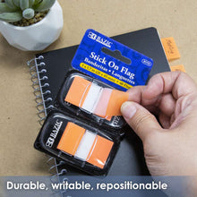 Load image into Gallery viewer, BAZIC Flags Neon Color Standard Flags w/ Dispenser 1&quot; x 1.7&quot; 30 Ct. (2/Pack)