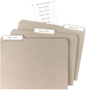 PRES-a-ply Laser Labels, 1 x 4 Inch, White, 2000 Count (30601)