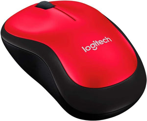 LOGITECH M185 MOUSE OPTICAL RED