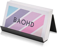 Load image into Gallery viewer, Metal/Aluminum Desktop Card Holder