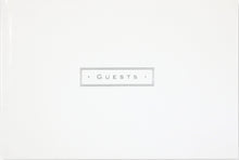 Load image into Gallery viewer, Guest Book White Leather