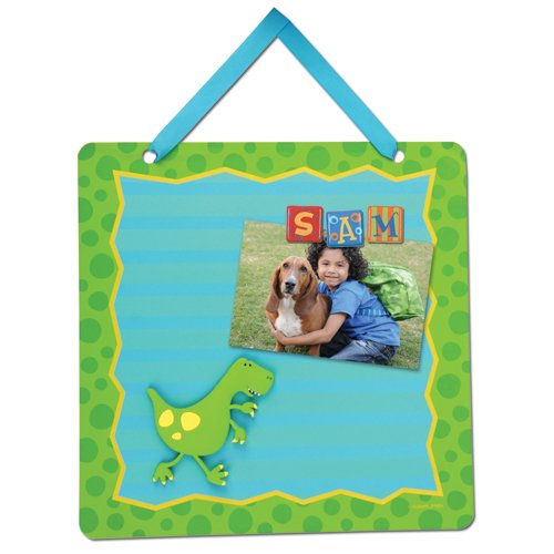 METAL MEMO BOARD BLUE SQUARE